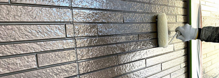 サイディングのクリヤー塗装について