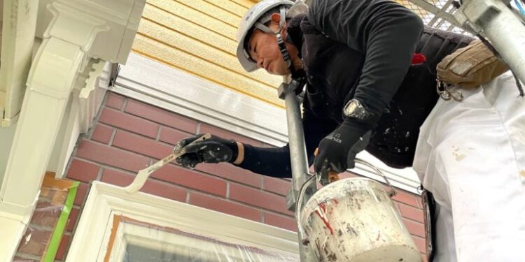 11月23日塗装現場リポート！【横浜市】